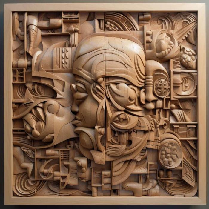 نموذج ثلاثي الأبعاد لآلة CNC 3D Art 